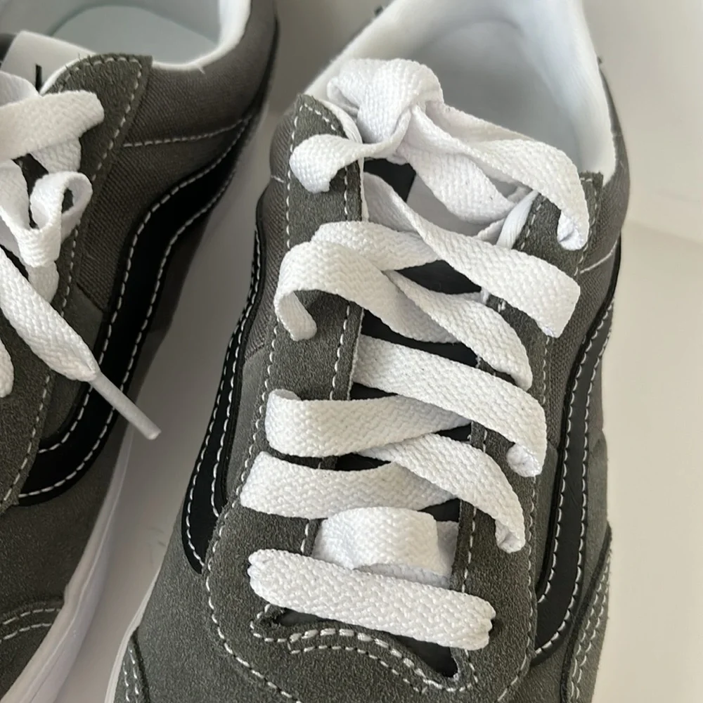 Vans Unisex Cruze Too Comfycush Trainers Gray and Black